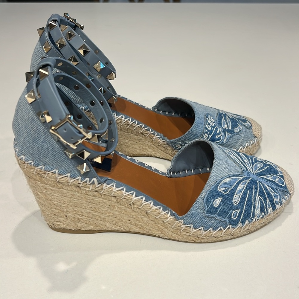 Valentino Wedge Espadrille